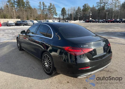 2022 Mercedes-Benz C 300 Sedan from USA, damaged, VIN W1KAF4GB2NR015559